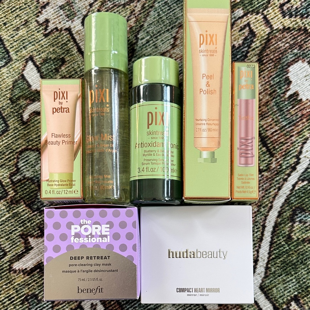 Pixi and Benefit Skincare and Makeup Set
